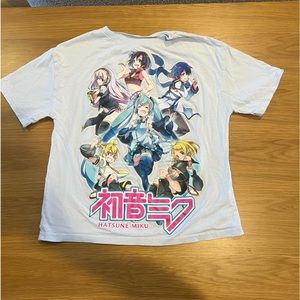 hatsume miku zara t-shirt